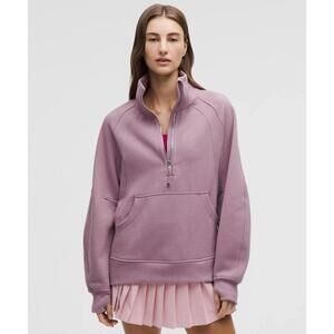 Lululemon Athletica Purple Half-Zip Pullover